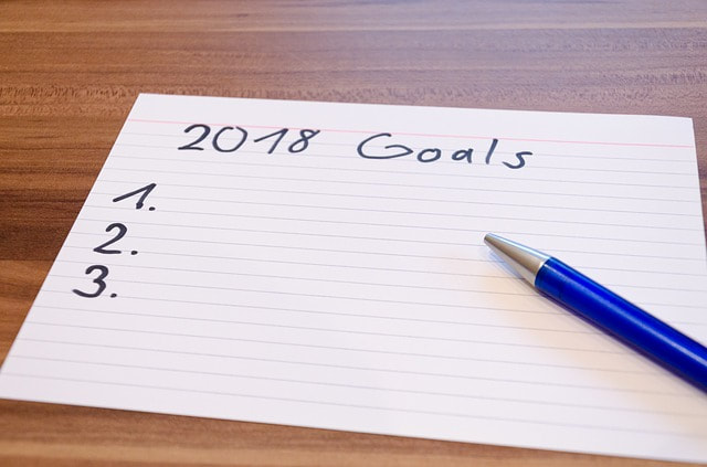 New goals for singing in 2018