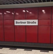 Photo Berliner Strasse Underground Station